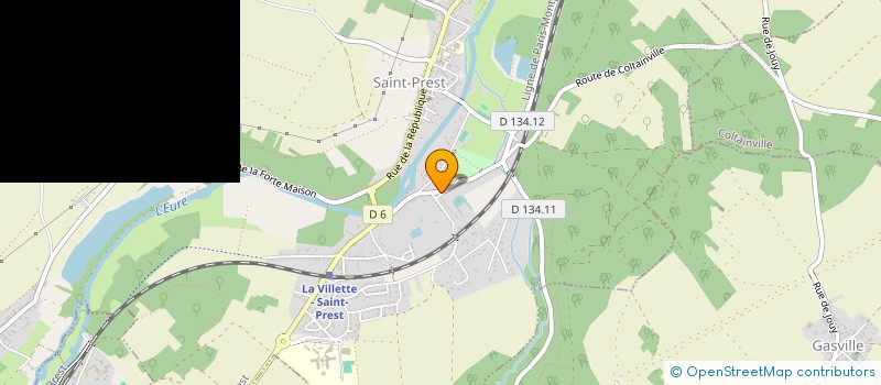 localisation de l'entreprise OLNEST à SAINT-PREST