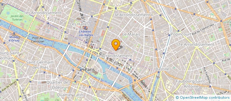 localisation de l'entreprise OLNICAR à PARIS