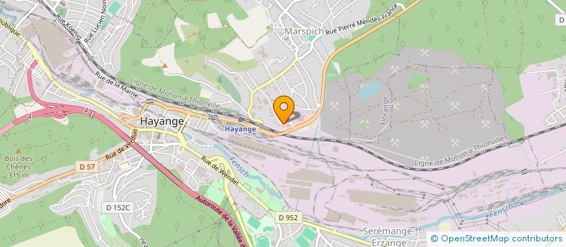 localisation de l'entreprise OLNICO DIFF SARL à HAYANGE