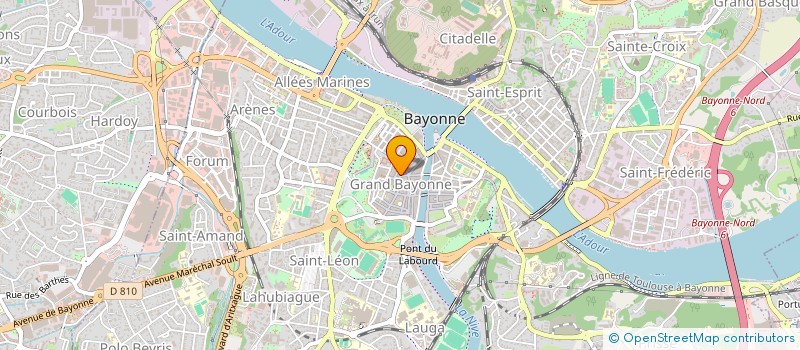 localisation de l'entreprise OLOA à BAYONNE