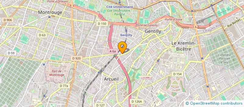 localisation de l'entreprise OLOA  GENTILLY