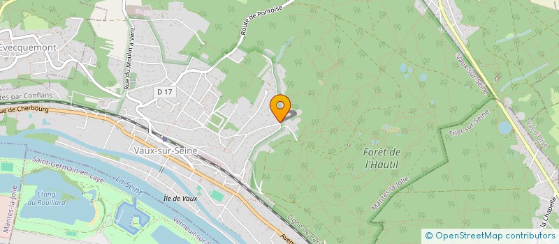 localisation de l'entreprise OLOANE  VAUX-SUR-SEINE