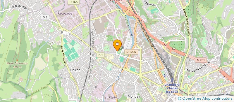 localisation de l'entreprise OLOARY CIE à CHAMBERY