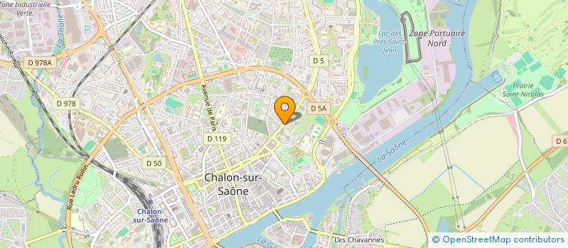 localisation de l'entreprise OLOCE à CHALON-SUR-SAONE
