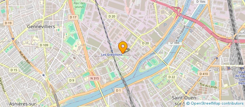 localisation de l'entreprise OLOGIR  ASNIERES-SUR-SEINE