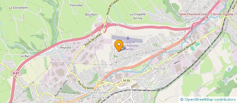 localisation de l'entreprise OLOINLABA à L'HORME