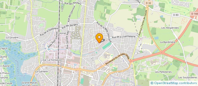 localisation de l'entreprise OLONNA INVEST à LES SABLES D'OLONNE