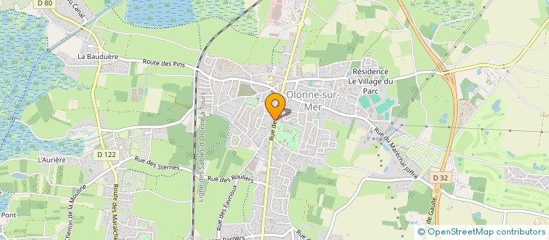 localisation de l'entreprise OLONNE AIKIDO à LES SABLES D'OLONNE