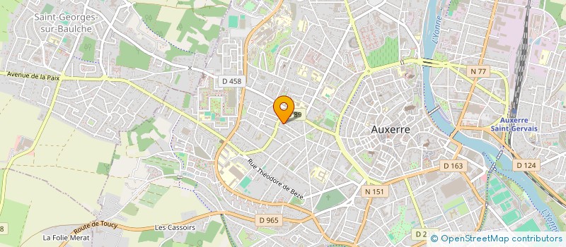 localisation de l'entreprise OLORD à AUXERRE