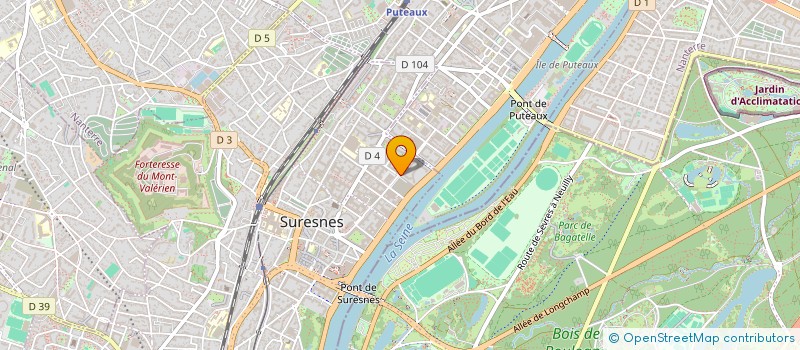 localisation de l'entreprise OLOYD FRAGRANCES DISTRIBUTION à SURESNES