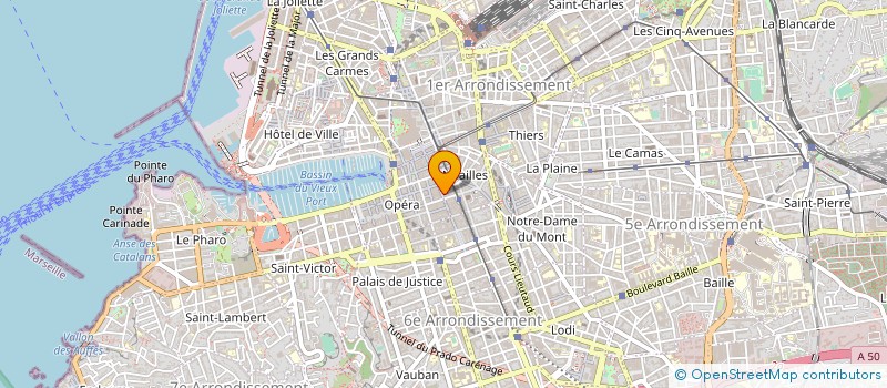 localisation de l'entreprise OLS BEAUTY à MARSEILLE