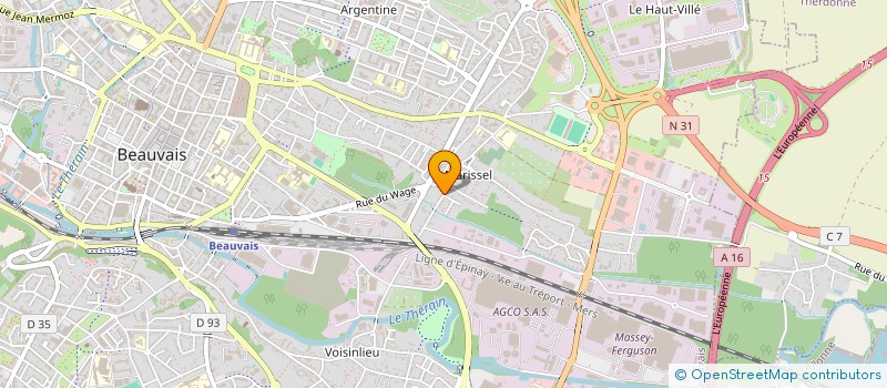 localisation de l'entreprise OLS MECA  GOINCOURT