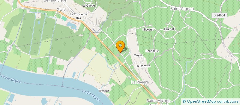 localisation de l'entreprise OLS TRANSPORTS à LA RIVIERE