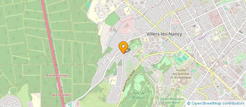 localisation de l'entreprise OLSA à VILLERS-LES-NANCY