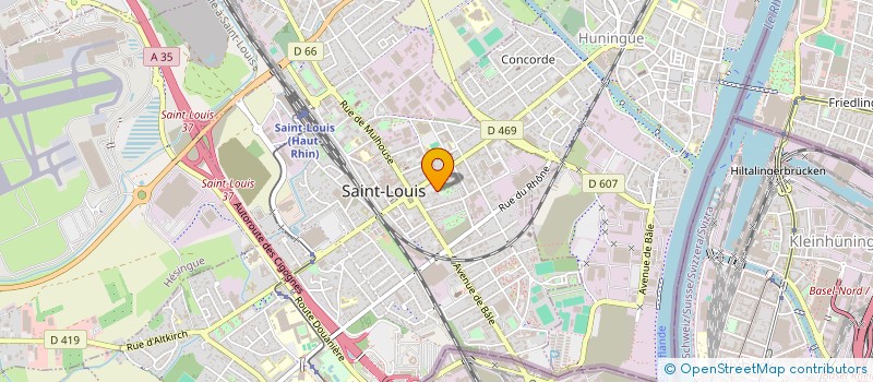 localisation de l'entreprise OLSA BOUTIQUE à SAINT-LOUIS