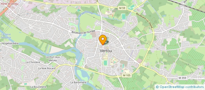 localisation de l'entreprise OLSAN  VERTOU