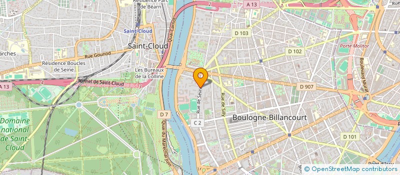 localisation de l'entreprise OLSE à BOULOGNE-BILLANCOURT
