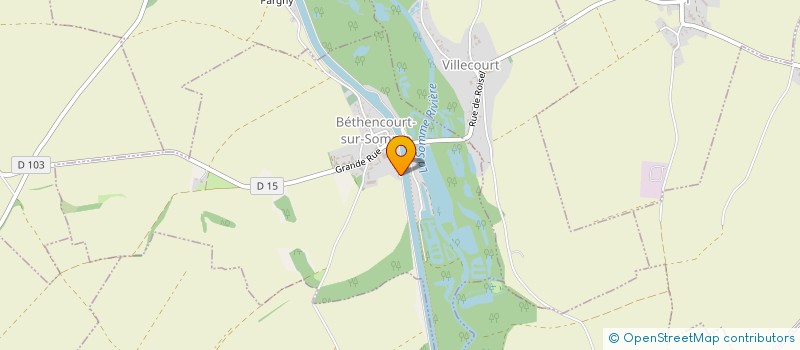 localisation de l'entreprise OLSE à BETHENCOURT-SUR-SOMME