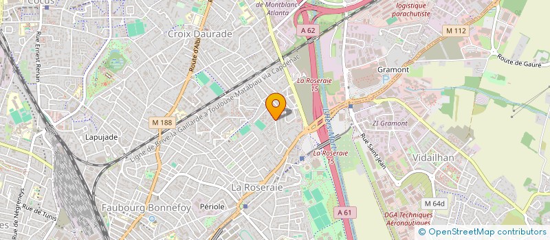 localisation de l'entreprise OLSIM  TOULOUSE