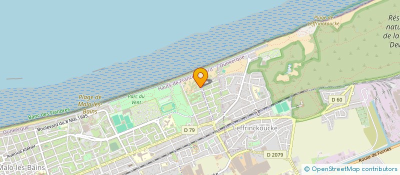 localisation de l'entreprise OLSO à DUNKERQUE