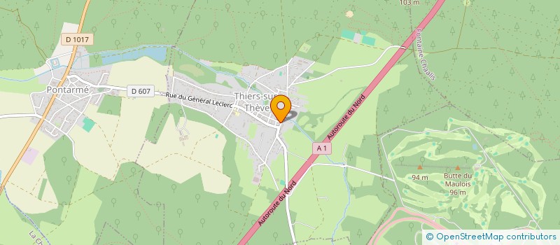 localisation de l'entreprise OLSON à THIERS SUR THEVE