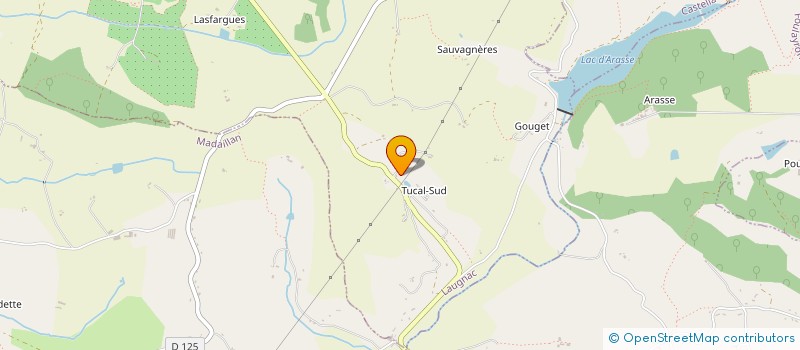 localisation de l'entreprise OLSTHER  LAUGNAC