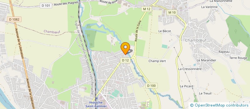 localisation de l'entreprise OLSTON  CHAMBUF