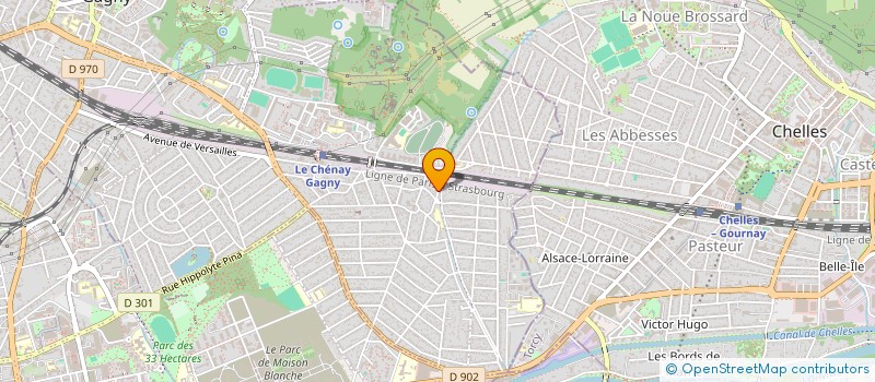 localisation de l'entreprise OLT DEVELOPPEMENT  VILLEMOMBLE