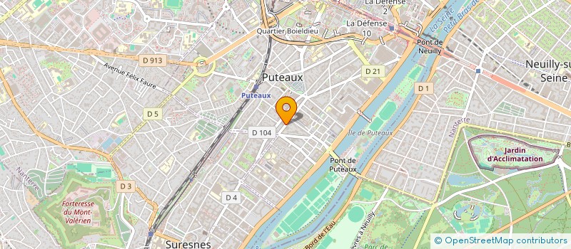 localisation de l'entreprise OLT GESTION IMMOBILIERE à PUTEAUX