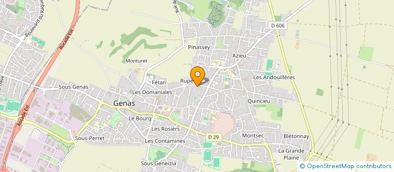 localisation de l'entreprise OLTCLAIR à GENAS