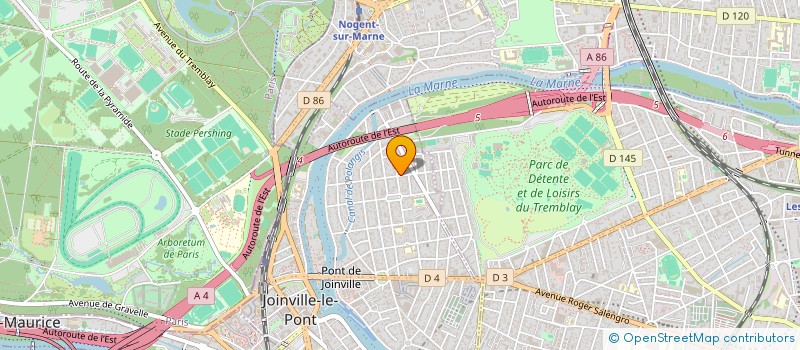 localisation de l'entreprise OLTEAN BATIMENT  JOINVILLE-LE-PONT