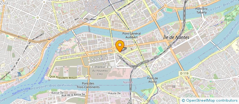 localisation de l'entreprise OLTENIA ALIMENTATION à NANTES