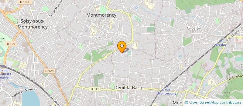 localisation de l'entreprise OLTEX à DEUIL LA BARRE