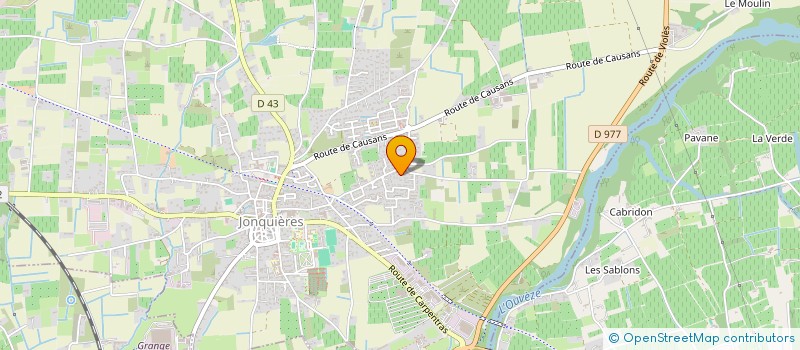 localisation de l'entreprise OLTIG  JONQUIERES