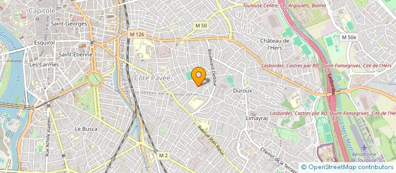 localisation de l'entreprise OLTRE MEDICAL CONSULTING à TOULOUSE