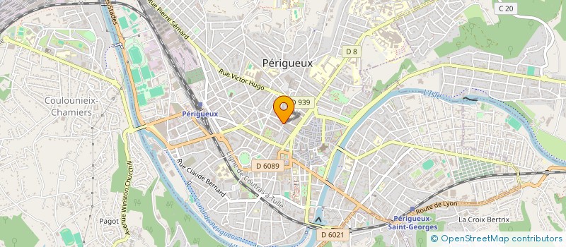 localisation de l'entreprise OLUMINEUSE LEVEQUE à PERIGUEUX