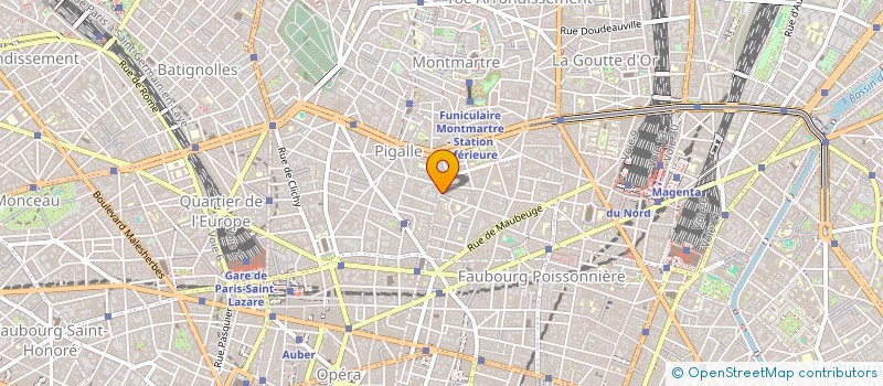 localisation de l'entreprise OLV 59 PARTICIPATIONS  PARIS