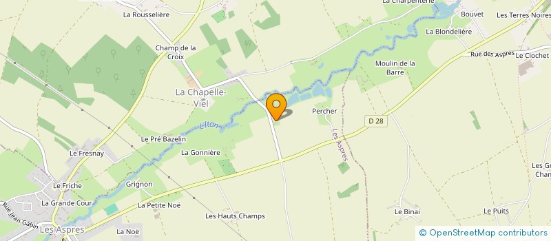 localisation de l'entreprise OLV à LES ASPRES