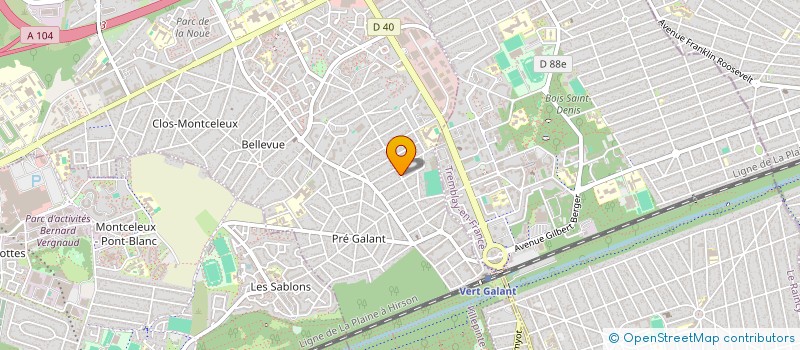 localisation de l'entreprise OLVEEDA à VILLEPINTE