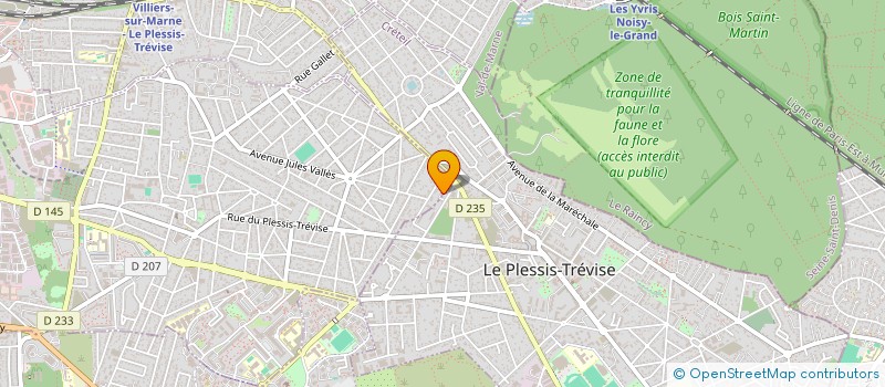 localisation de l'entreprise OLVICE 12  LE PLESSIS-TREVISE