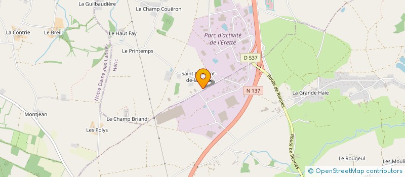 localisation de l'entreprise OLWE  HERIC