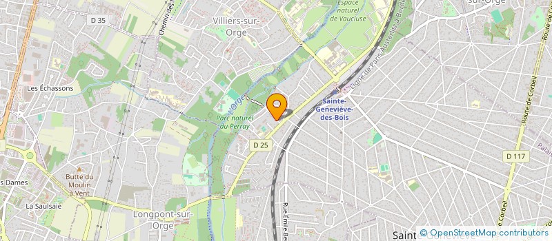 localisation de l'entreprise OLX3  STE GENEVIEVE DES BOIS