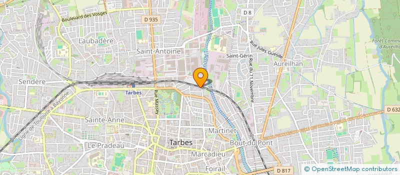 localisation de l'entreprise OLY  TARBES