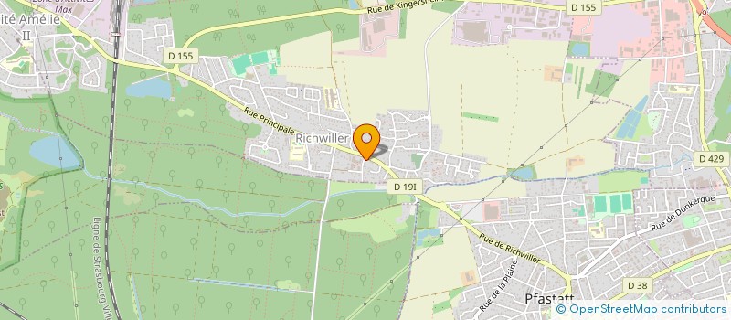 localisation de l'entreprise OLYA AUDIT  RICHWILLER