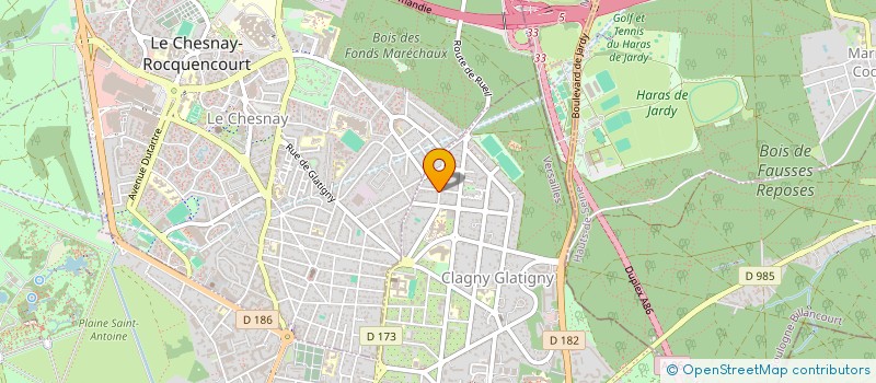 localisation de l'entreprise OLYA GROUP  VERSAILLES