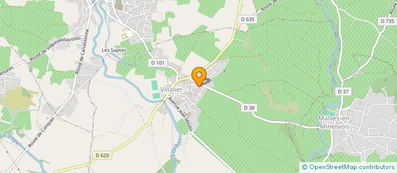 localisation de l'entreprise OLYFIGHT  VILLALIER