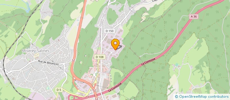 localisation de l'entreprise OLYMP à CHATILLON-LE-DUC