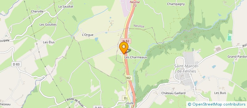 localisation de l'entreprise OLYMP ICONE  SAINT-MARCEL-DE-FELINES