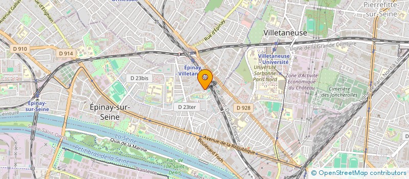 localisation de l'entreprise OLYMP RECORDS  EPINAY-SUR-SEINE