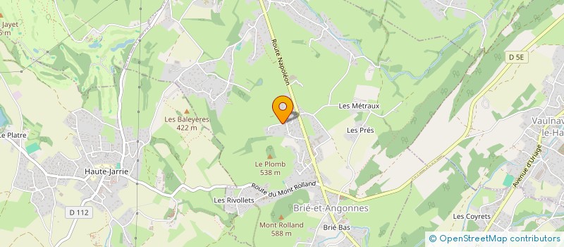 localisation de l'entreprise OLYMPE 2000 à BRIE-ET-ANGONNES